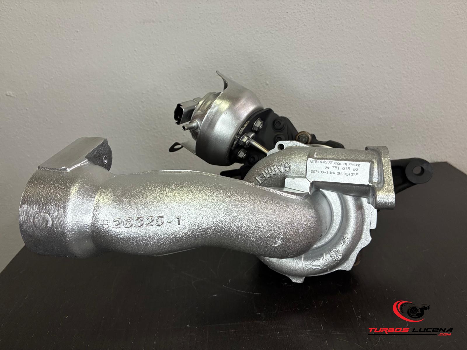 Reconstruido · Turbo completo 807489 de intercambio para FIAT SCUDO Bus 2.0 D Multijet