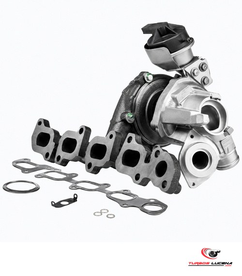 Reconstruido por Turbos Lucena · Turbo completo 813860 de intercambio para VW T-ROC 1.6 TDI - Imagen 3